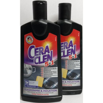 Keramikinių-stiklinių kaitlenčių valiklis Ceraclen 5in1, 200ml