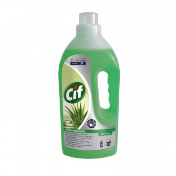 Universali paviršių valymo priemonė Pro Formula Cif Professional Aloe Vera, 1l