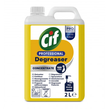 Nuriebalinimo priemonė Pro Formula Cif Professional Degreaser Conc, 2l