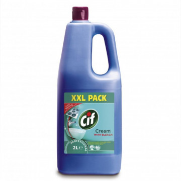 Paviršių valymo - balinimo priemonė Pro Formula Cif Professional Cream with Bleach, 2l