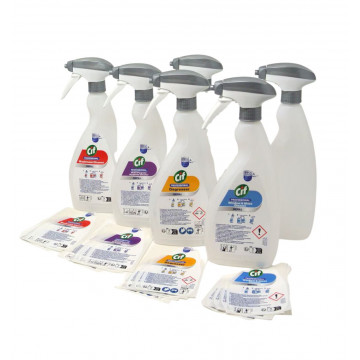 Dozavimo buteliukų rinkinys Pro Formula Cif 750 ml, 6 vnt