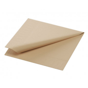 Stalo servetėlės Duni Ecoecho 24x24cm, 2sl. pop., rusvos,300vnt.