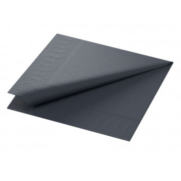 Stalo servetėlės Duni Ecoecho 33x33cm, 2sl. pop., juodos,125vnt.
