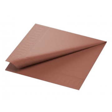 Stalo servetėlės Duni Ecoecho 40x40cm, 2sl. pop., rudos,125vnt.