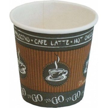 Vienkartiniai puodeliai kavai Coffe-Cup Exclusive, 4oz/120ml, 50vnt.