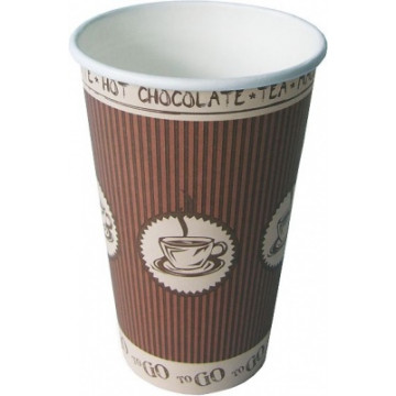 Vienkartiniai puodeliai kavai Coffe-Cup Exclusive (2013195, 214290119) 16oz/400ml, 50vnt.