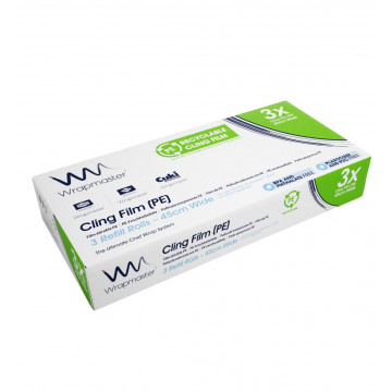 Maistinė plėvelė Wrapmaster 45cmx300m, PE