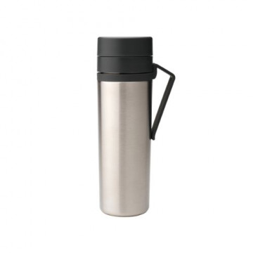 Termo puodelis Brabantia Make&Take, tamsiai pilkas, 0,5l