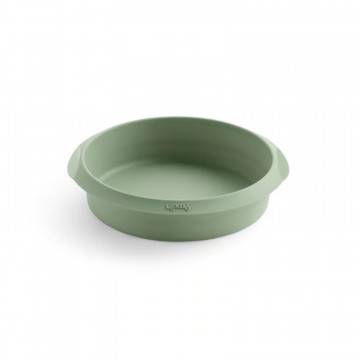 Silikoninė kepimo forma Lekue karšto oro gruzdintuvei, 20cm, žalia
