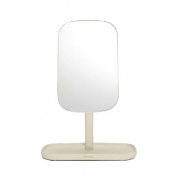 Veidrodis su stovu Brabantia ReNew, smėlio spalvos