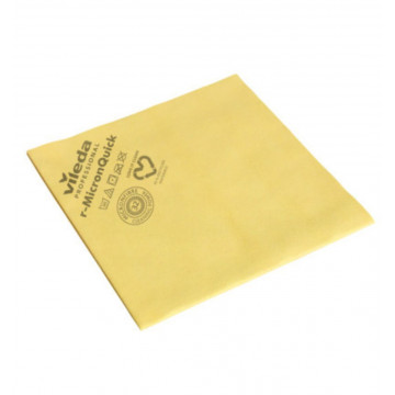 Mikropluošto šluostė Vileda r-MicronQuick, geltona