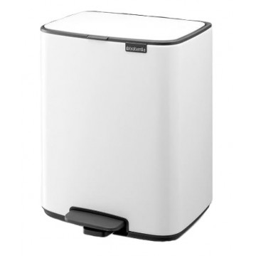 Šiukšlių dėžė Brabantia Bo Pedal Bin, balta, 12l Šiukšlių dėžė Brabantia Bo Pedal Bin, balta, 12l