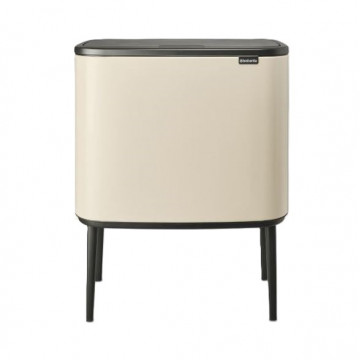 Šiukšlių dėžė Brabantia Bo Touch Bin, smėlio spalvos, 11+23l