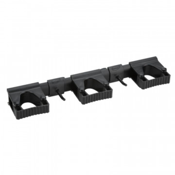 Sieninis laikiklis įrankiams Vikan Hi-Flex, juodas, 42cm
