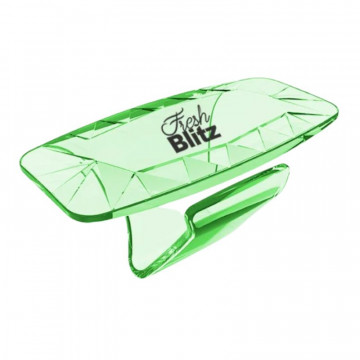 Pakabinamas WC gaiviklis Fresh Blitz Toilet Clip, greipfruto ir kivi kvapo, 30d., žalias